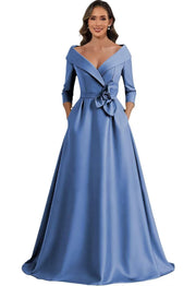 European and american style plus size evening gown - floor length dress for weddings, mother of the bride, annual meetings, and performances - flattering and figure-forgiving for curvy women