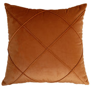 Velvet Cushion Cover - Subtle Geometry for Elegant Living Spaces