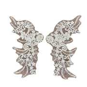 3D Organza Lace Flower Handmade Accessories - DIY Wedding Veil, Clothing Patch & Jewellery Material (D70)