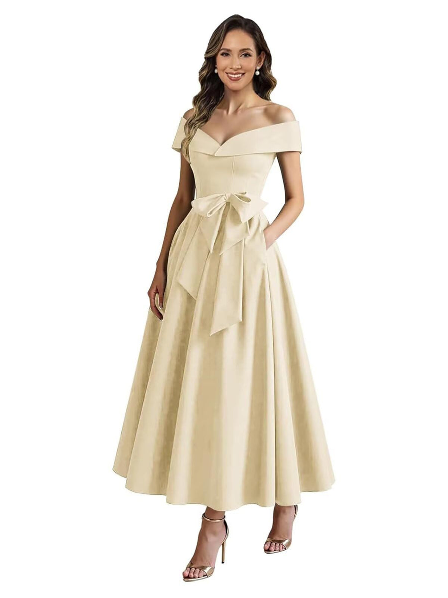 Plus size evening gown for women - satin wedding bridesmaid dress, perfect for annual meetings, performances, and special occasions. flattering and figure-enhancing, designed for curvy women. a stylish choice for mothers