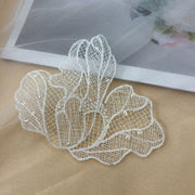 Lace Sequined Floral Fish Thread Veil - Heavy Industry Wedding Dress & Headgear Accessory