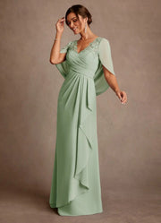 Fashion amazon cross-border banquet ladieswear wedding banquet women's clothing long evening dress annual meeting party host dress fat