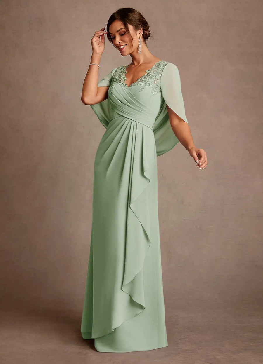 Fashion amazon cross-border banquet ladieswear wedding banquet women's clothing long evening dress annual meeting party host dress fat