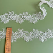 Water soluble sequined lace embroidery handmade DIY headband hair accessories Lolita cheongsam dress curtains R247