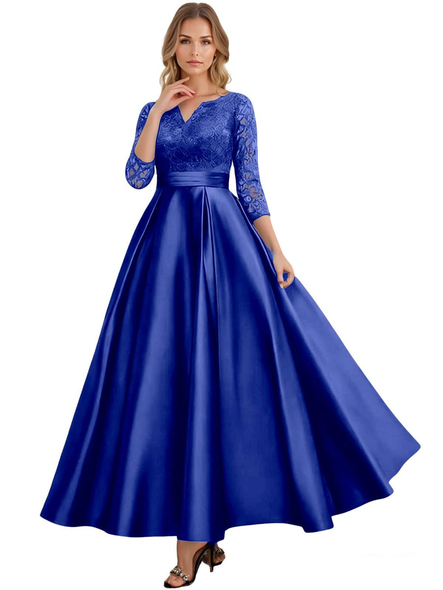 Navy blue performance dress - choir, evening gown, banquet, wedding, mother of the bride, annual meeting, hostess dress, performance costume