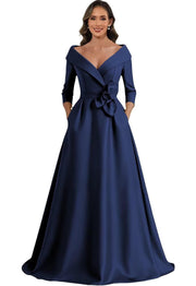 European and american style plus size evening gown - floor length dress for weddings, mother of the bride, annual meetings, and performances - flattering and figure-forgiving for curvy women