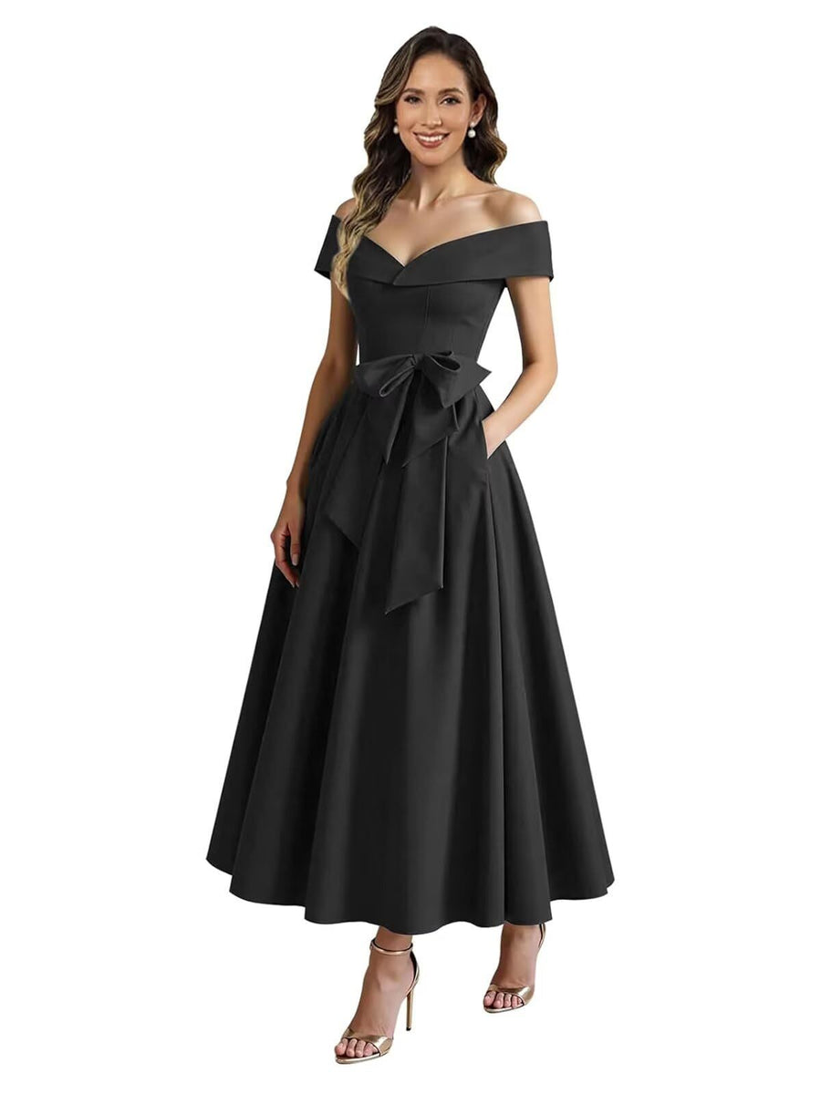Plus size evening gown for women - satin wedding bridesmaid dress, perfect for annual meetings, performances, and special occasions. flattering and figure-enhancing, designed for curvy women. a stylish choice for mothers