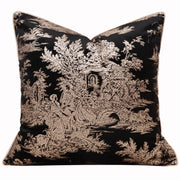Black & Gold Bedding & Cushion Set - High Luxury for Refined Interiors