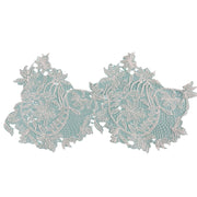 Lace hollow embroidery embroidery applique, wedding dress, curtain headgear DIY handmade decorative patch accessories