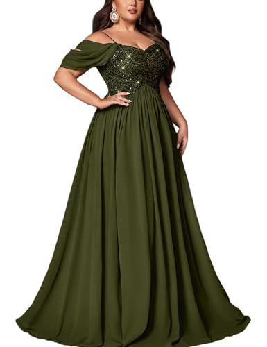 European and american plus size evening gowns: long, slimming dresses for banquets, parties, birthday celebrations, annual meetings, and hostess events