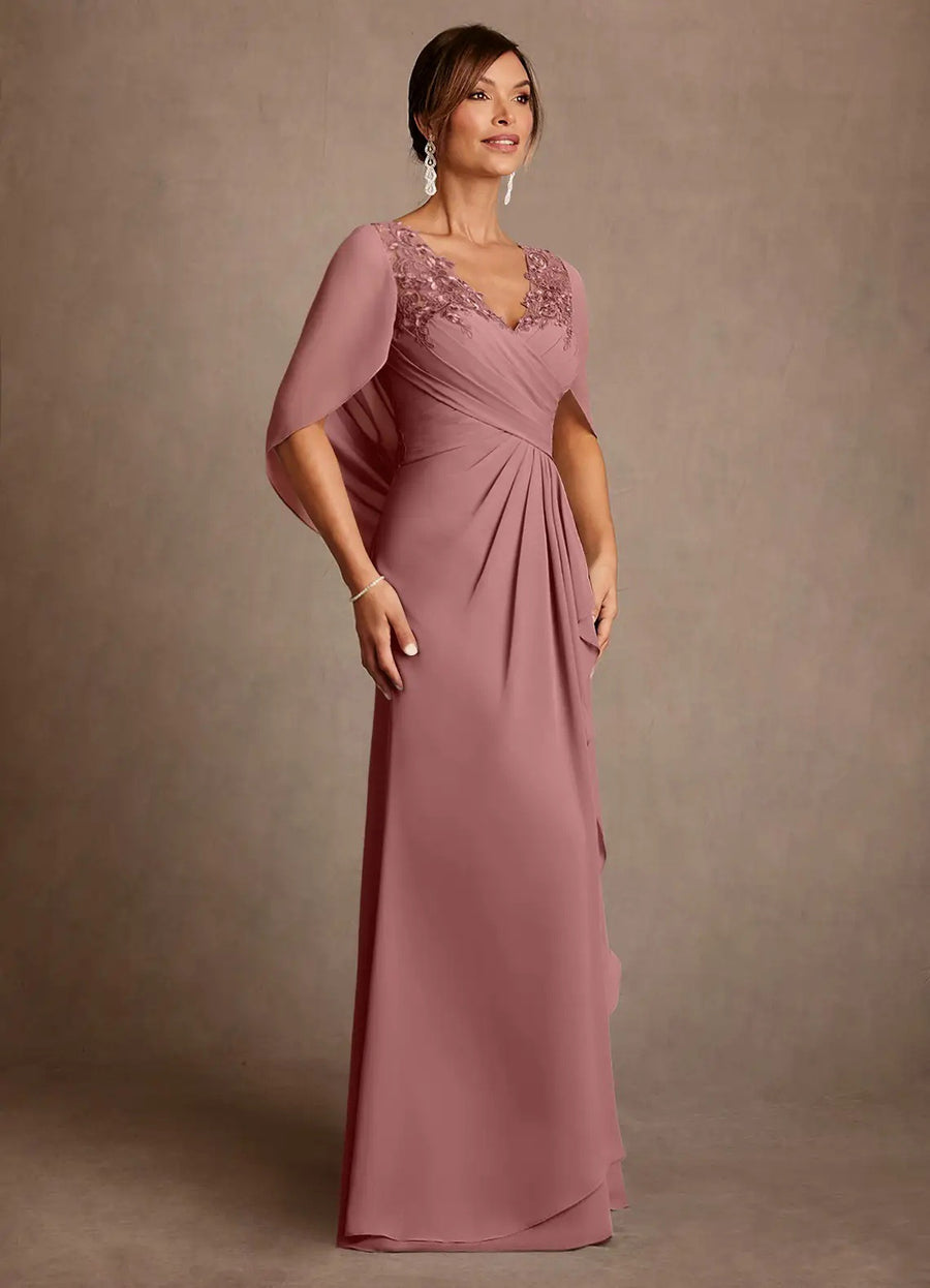 Fashion amazon cross-border banquet ladieswear wedding banquet women's clothing long evening dress annual meeting party host dress fat