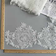 Barcode Hollow Fish Silk Lace - DIY Handmade Wedding Dress Veil & Decorative Accessory (R162)