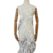 Zh471 new large embroidery bead embroidery sequin sequin wedding dress children's clothing embroidered fabric computer embroidery