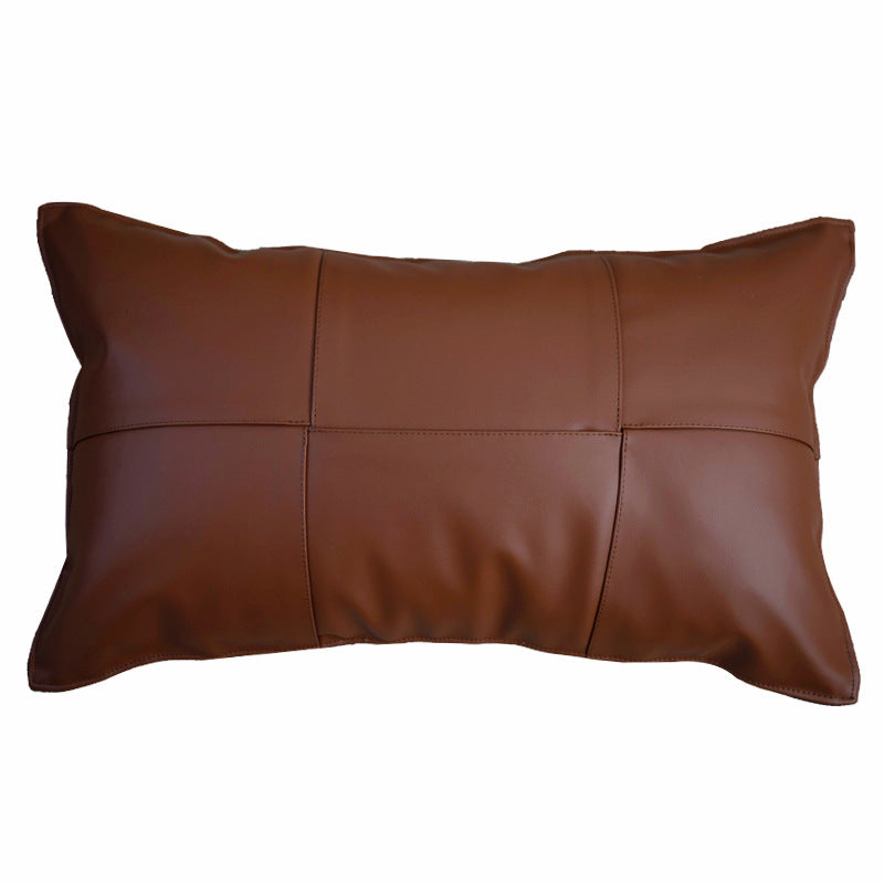 Minimalist Embroidered Cushion Cover - Subtle Texture for Refined Interiors