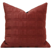 Red & White Cushion & Bedding Set - Modern Luxury for Refined Interiors