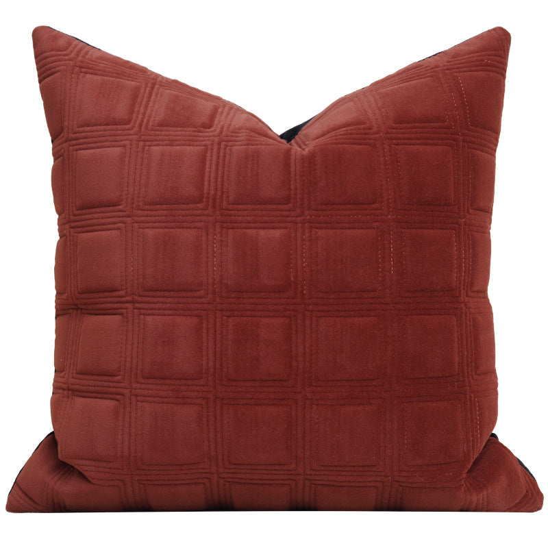 Red & White Cushion & Bedding Set - Modern Luxury for Refined Interiors