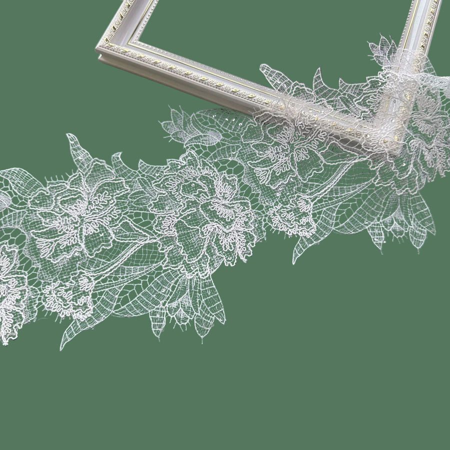 Fishing silk thread lace exquisite barcode Lolita accessories sweater accessories skirt cuffs lace clothing accessories R221