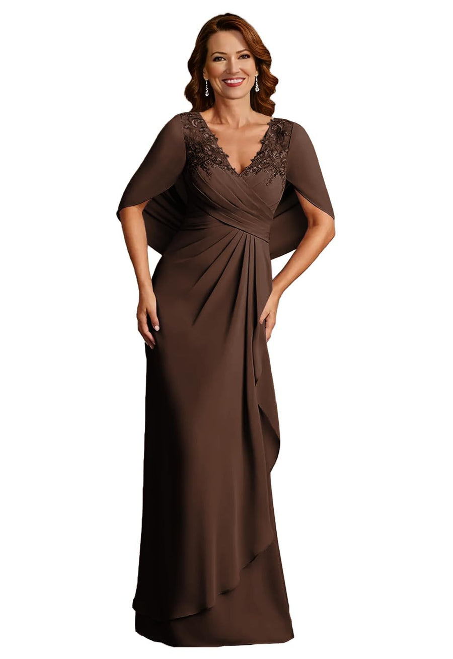 Fashion amazon cross-border banquet ladieswear wedding banquet women's clothing long evening dress annual meeting party host dress fat