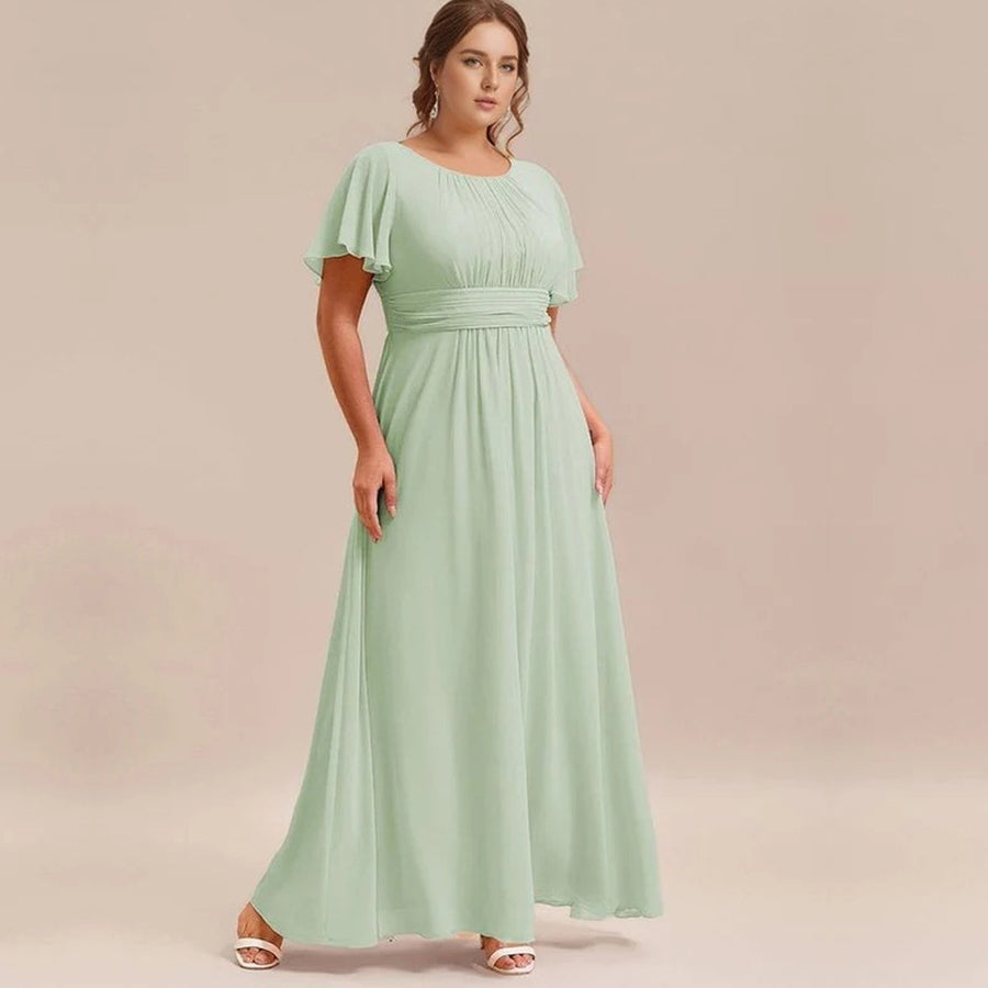Export long skirt evening dress elegantdressfrench bridesmaid dress banquet party dress party performance dress evening dress