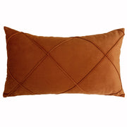 Velvet Cushion Cover - Subtle Geometry for Elegant Living Spaces