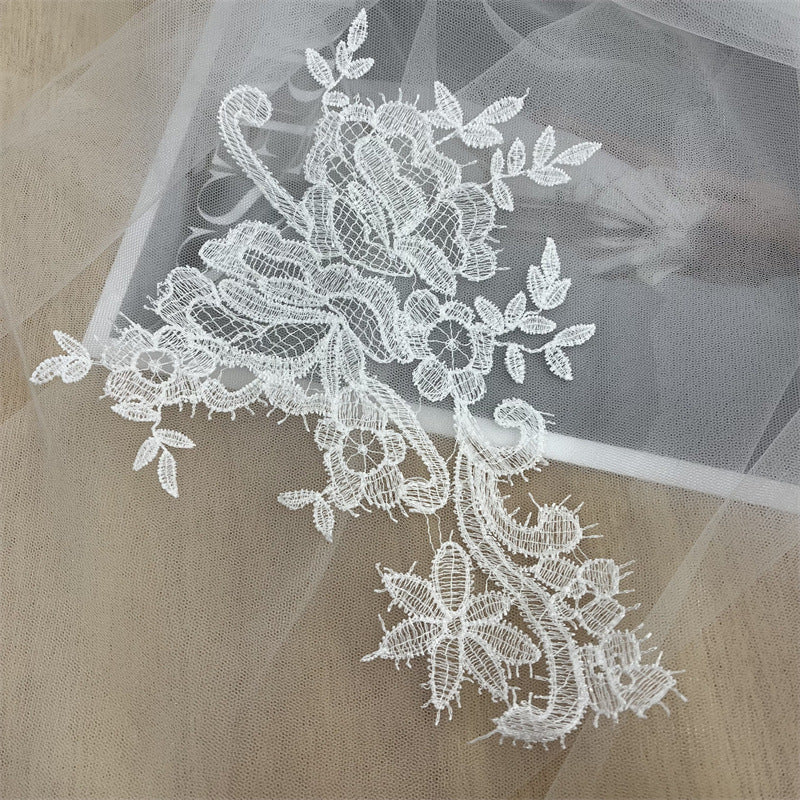 Haute Couture Water-Soluble Lace Embroidery Applique - DIY Clothing, Jewellery & Headgear Accessory