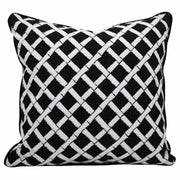 Minimalist Black & White Cushion Cover - Timeless Contrast for Refined Interiors
