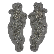 Heavy industry DIY sequined beads embroidery lace three-dimensional flower wedding dress dress head jewelry luggage decoration patch flower