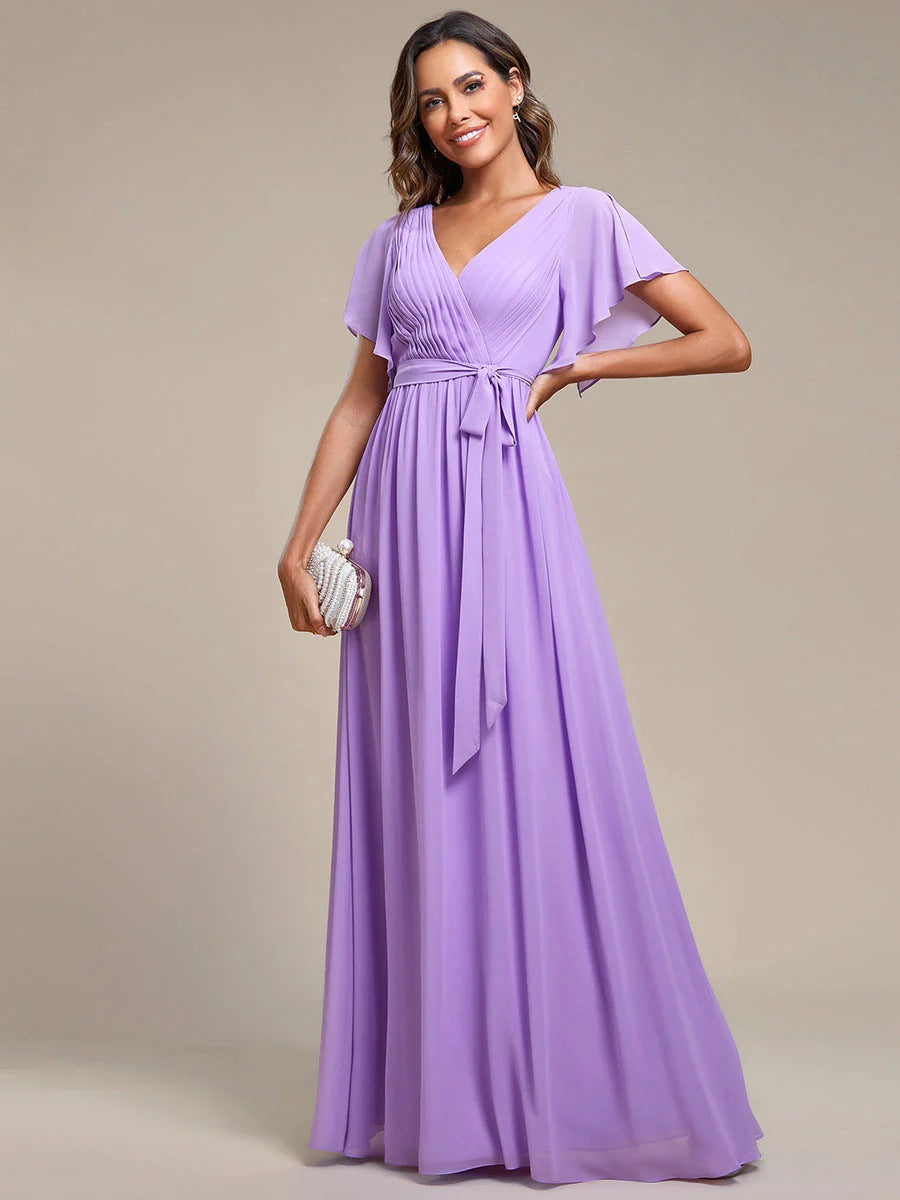 Cross-border amazon hot-selling bridesmaid dresses, elegant evening gowns, perfect for year-end parties and performances, plus size friendly