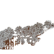 Rose Fish Silk Hollow Eyelash Lace - DIY Dress, Clothing & Headgear Accessory (R87)