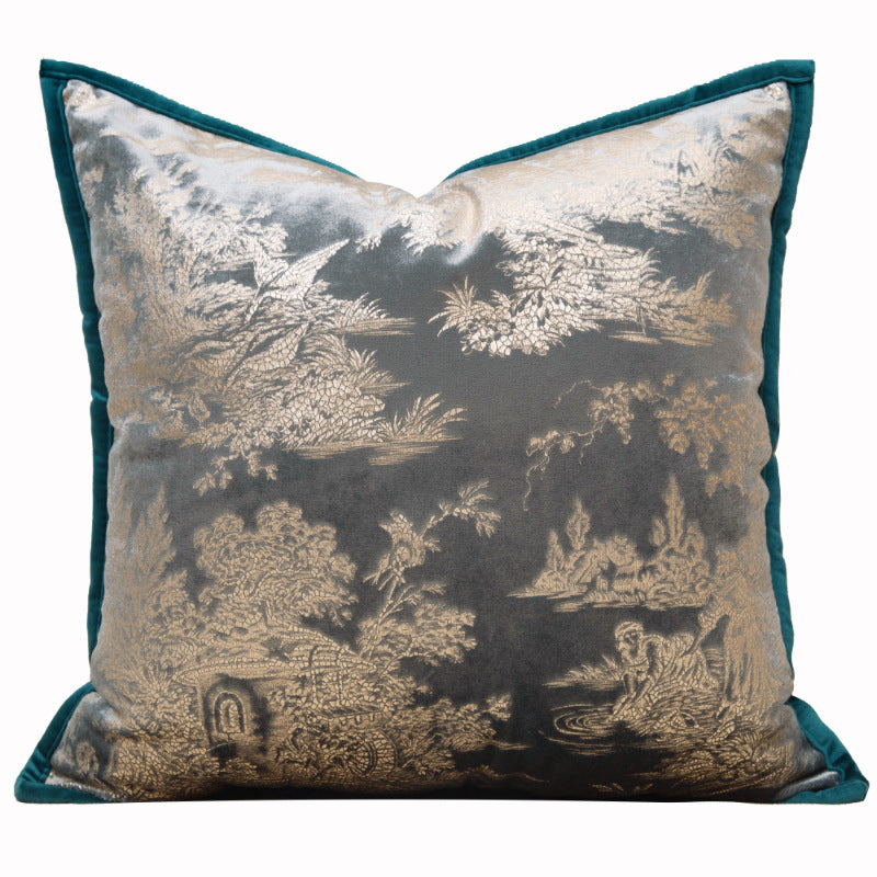 Black & Gold Bedding & Cushion Set - High Luxury for Refined Interiors