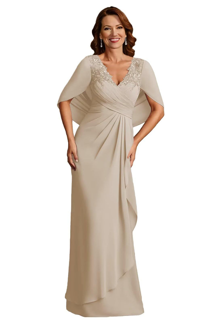 Fashion amazon cross-border banquet ladieswear wedding banquet women's clothing long evening dress annual meeting party host dress fat