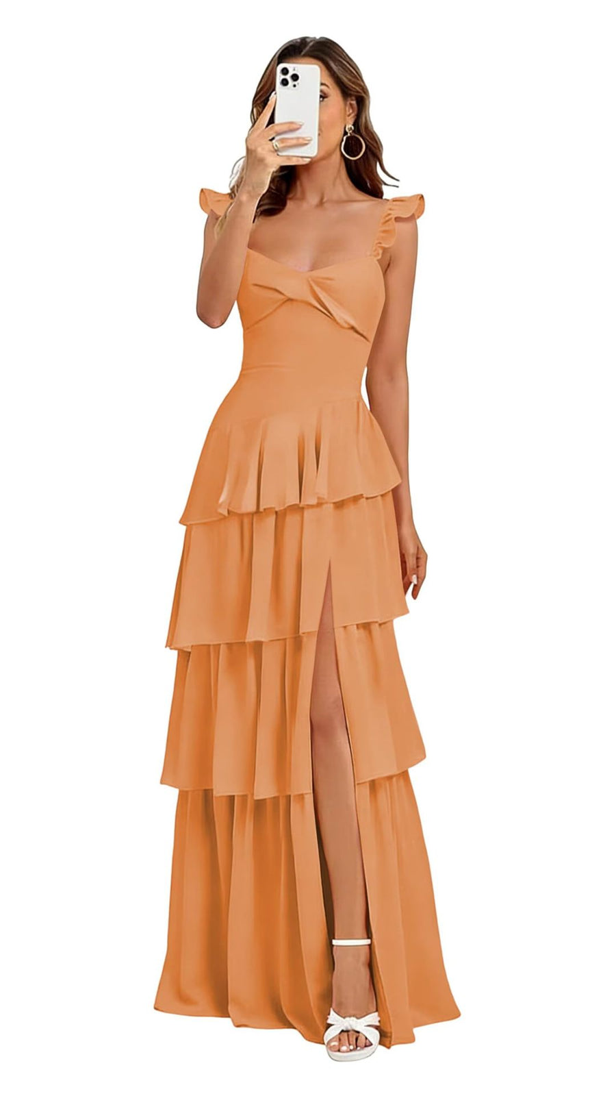 French bridesmaid dresses for women - summer beach vacation long dress, ethereal & slimming, sister dress, party gown, evening wear