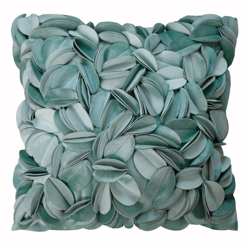 Romantic Petal Cushion Cover – French Style Decorative Pillow for Wedding & Home