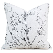 Picasso-Inspired Cushion Cover - Black & White Abstract Art