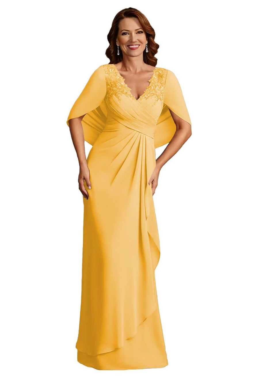 Fashion amazon cross-border banquet ladieswear wedding banquet women's clothing long evening dress annual meeting party host dress fat