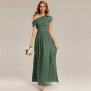 Amazon's new women's dress banquet long evening dress fashion cross-border bridesmaid dress elegance party party