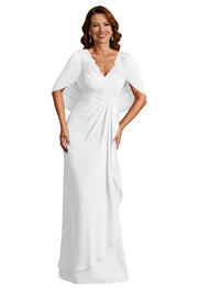 Fashion amazon cross-border banquet ladieswear wedding banquet women's clothing long evening dress annual meeting party host dress fat