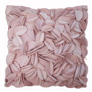 Romantic Petal Cushion Cover – French Style Decorative Pillow for Wedding & Home