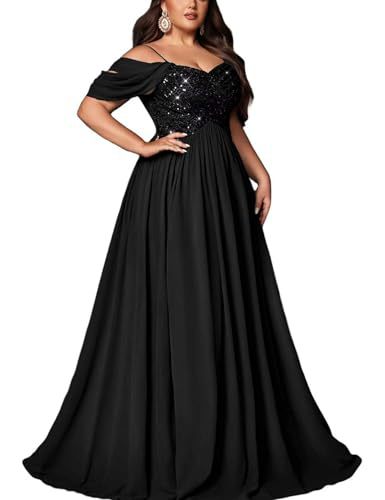 European and american plus size evening gowns: long, slimming dresses for banquets, parties, birthday celebrations, annual meetings, and hostess events