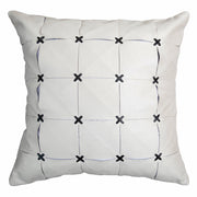 Minimalist Embroidered Cushion Cover - Subtle Texture for Refined Interiors