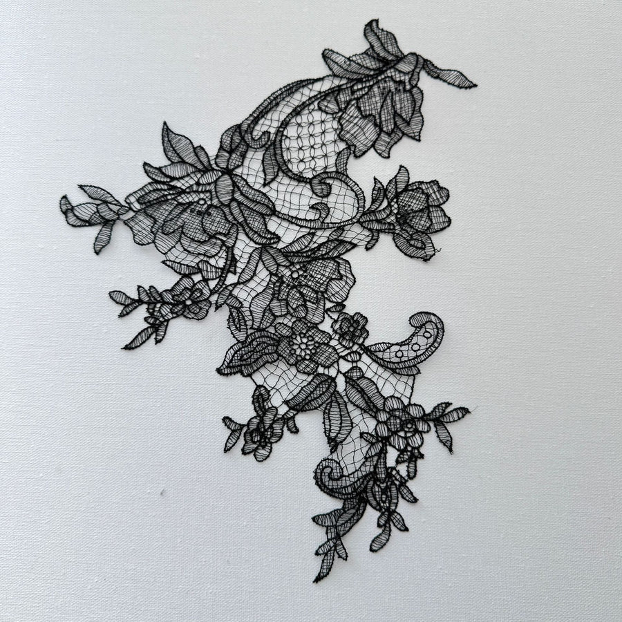 Fish Silk Eyelash Embroidery Water-Soluble Hollow Lace - Wedding Dress & Bridal Accessory (R26)
