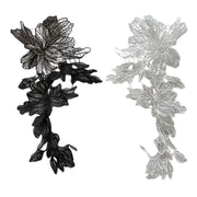 R296 water-soluble fish silk thread lace embroidery bead sequin collar DIY wedding dress decoration accessories