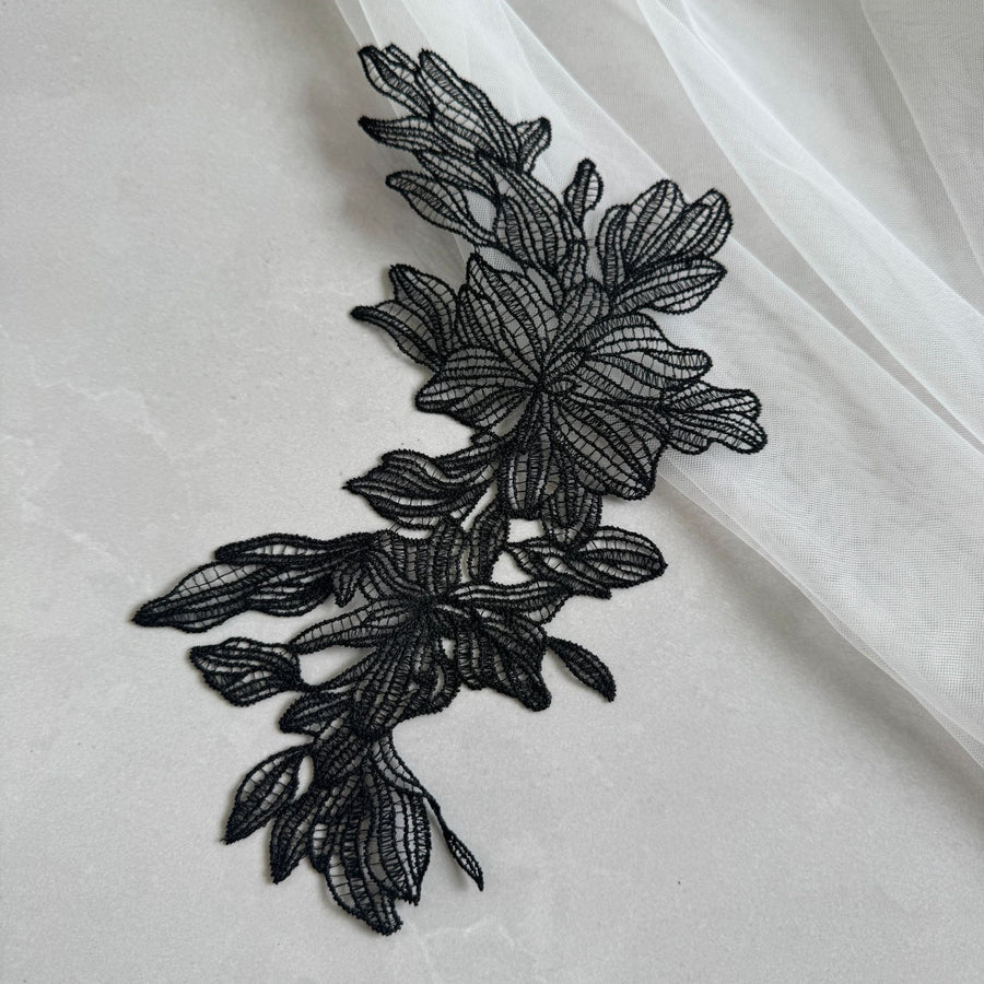 Hollow Fish Silk Water-Soluble Lace Fabric - Embroidery Clothing & Pet Clothing Decorative Material (R185)