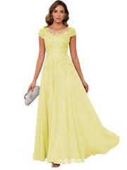Fashion cross-border banquet long dress lace chiffon mop long skirt wedding mother's wear annual meeting performance clothes fat mm