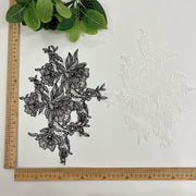 Fresh Leaves Hollow Fish Silk Lace - DIY Handmade Bridal Veil & Wedding Dress Accessory (R4)