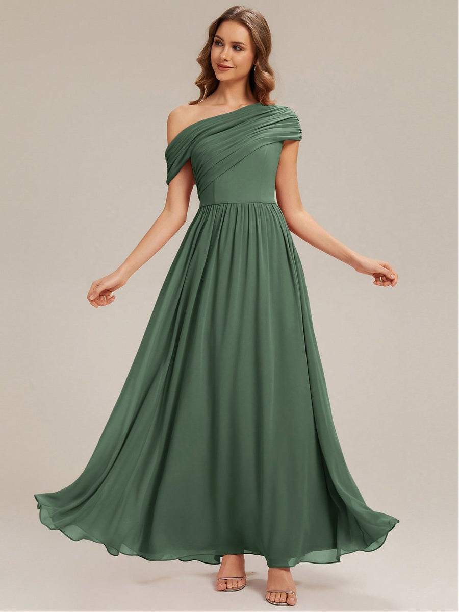 Amazon's new women's dress banquet long evening dress fashion cross-border bridesmaid dress elegance party party