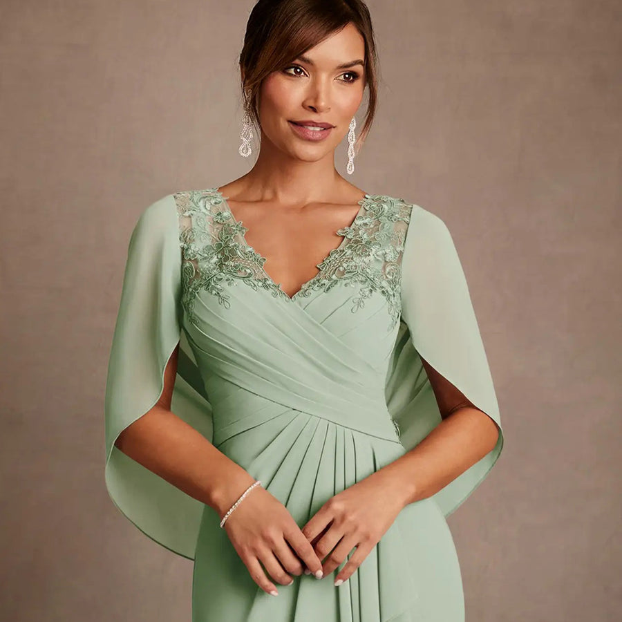 Fashion amazon cross-border banquet ladieswear wedding banquet women's clothing long evening dress annual meeting party host dress fat