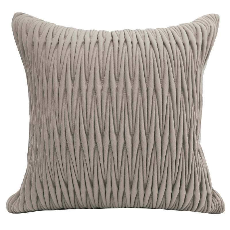 Modern Embroidered Cushion Cover - Minimalist Decor