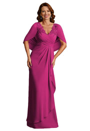 Fashion amazon cross-border banquet ladieswear wedding banquet women's clothing long evening dress annual meeting party host dress fat