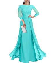 Cross-border lace patchwork long evening dress women's three-quarter sleeve banquet host bridesmaid dress new arrival elegant slimming evening gown